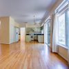 1 STRIP OAK FLOORING IN THE KITCHEN