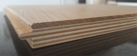 Example Engineered Wood Flooring Size 14MM
