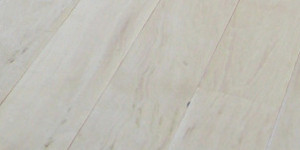 White beech wood floor