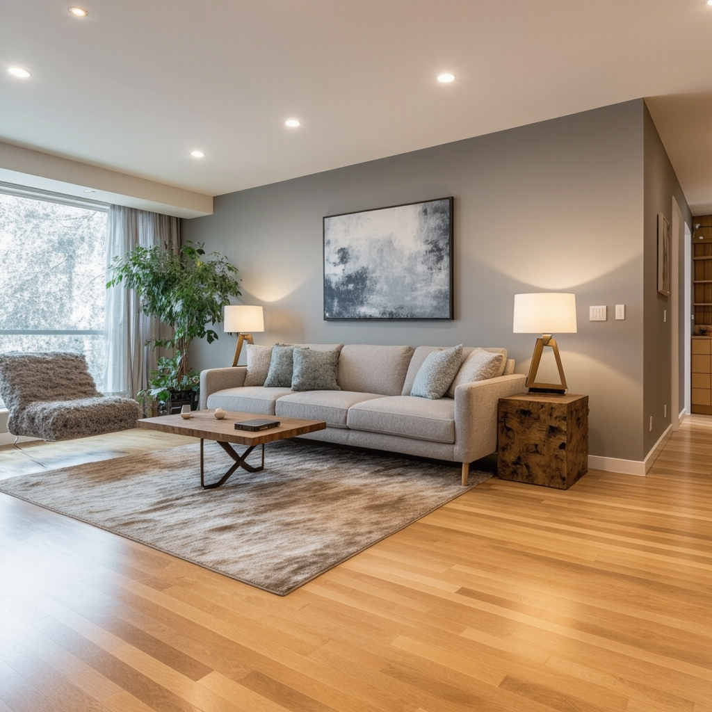 Beech wood flooring