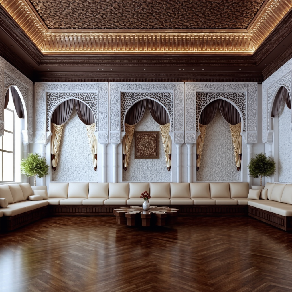 Arabian decorative wood